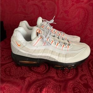 Nike Air Max 95 - White and Orange Accents